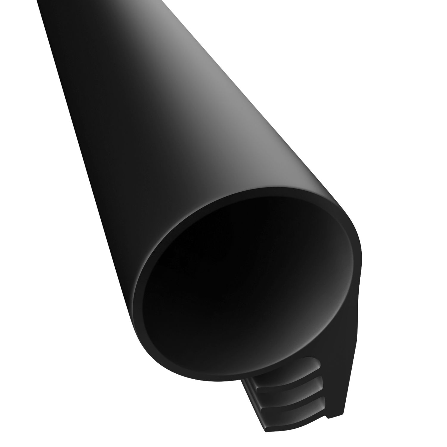 Ring / Bulb Shaped Kerf Weatherstripping High Quality Silicone